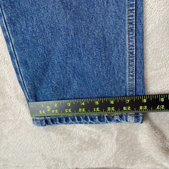 Levis Men's Jeans 34x29 505 Original Fit Blue Denim Cotton Riveted - Picture 6 of 9